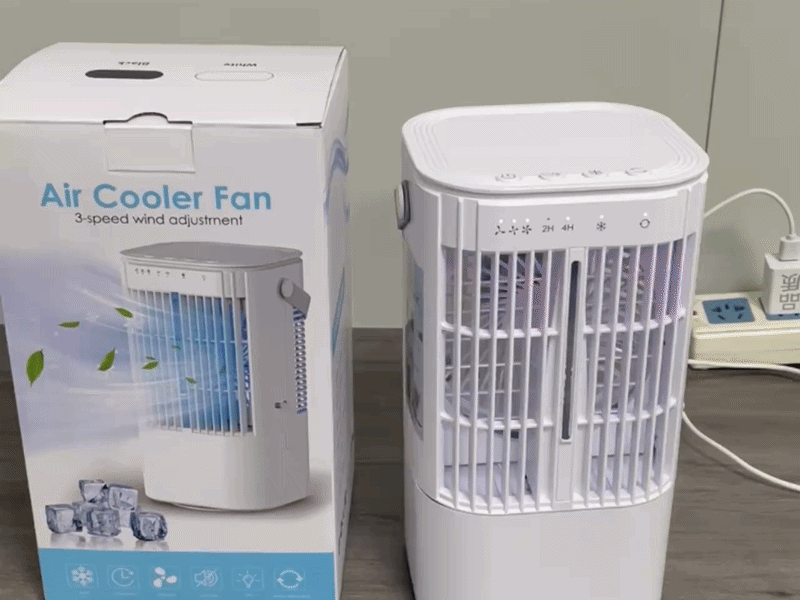 Mini Climatizador Inteligente con Humidificador